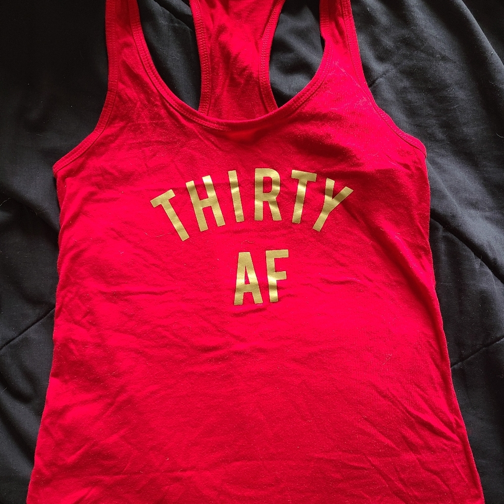 "30 AF" Racerback Tank - Picture 2 of 4